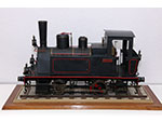 Modelo de locomotora de vapor 020-0231 (Carlos Hernndez Catal, Madrid, 1995). Escala: 1:10. Medidas: 40 x 68 x 29 cm. Donacin: Familia Hernndez Catal - Pieza IG: 05770