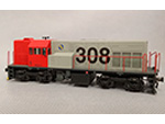 Modelo de locomotora disel 308 (Miniaturas Lacalle, S.L., Madrid, 1998). Escala H0. Donacin: Arturo Snchez Ojanguren - Pieza IG: 08719