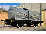 Vagn cisterna Rfv-304.910 (Herederos de Ramn Mgica, Espaa, 1946) Cesin: Fundacin para la Preservacin del Patrimonio Ferroviario e Industrial, FPPFI - Pieza IG: 08307