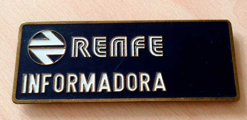 Placa de informadora