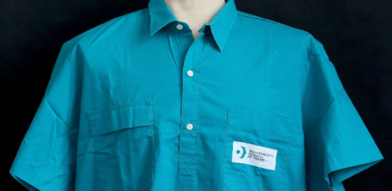 Camisa de Renfe, Mantenimiento Integral de Trenes Camisa de Renfe, Mantenimiento Integral de Trenes