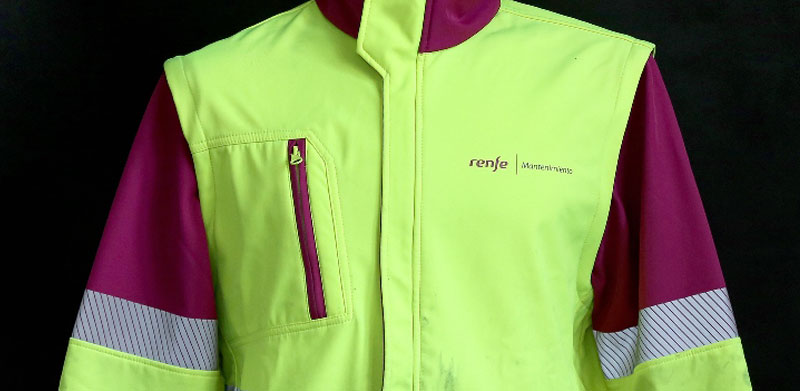 Chaqueta impermeable de alta visibilidad Chaqueta impermeable de alta visibilidad