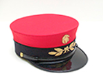 Gorra de factor de circulacin de RENFE (Fbrica de Gorras Alcaraz, Madrid, 2000) - Pieza IG: 02486