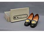Zapatos de azafata de RENFE (Barcelona, Conchita Vilamitjana Mart, 1975) Donacin: Juliana Ros Alberca - Pieza IG: 08783