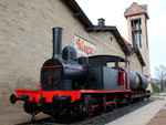 Locomotora de vapor 030-0221 L. Aguirre (Socit Anonyme de St. Lonard, Blgica, 1889) Cesin: Bodegas Muga, Haro, La Rioja - Pieza IG: 00023