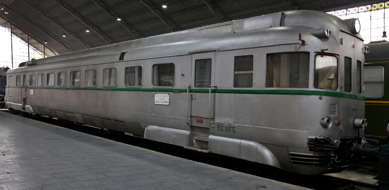 Tren Automotor Fiat TAF, coche-motor 9522 (FIAT, Italia, 1952)