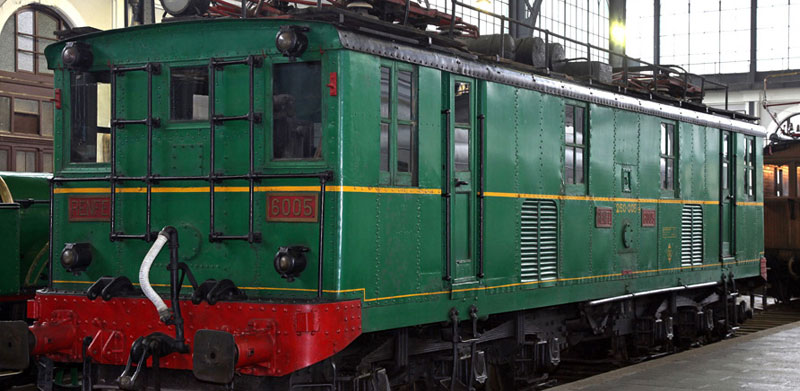 Locomotora elctrica Norte 6005 (General Electric Co. y American Locomotive Co. -ALCo-, Estados Unidos, 1923)