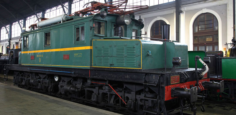 Locomotora elctrica Norte 6101 (Sociedad Espaola de Construccin Naval -SECN-, Espaa, y Westinghouse, Estados Unidos, 1924)