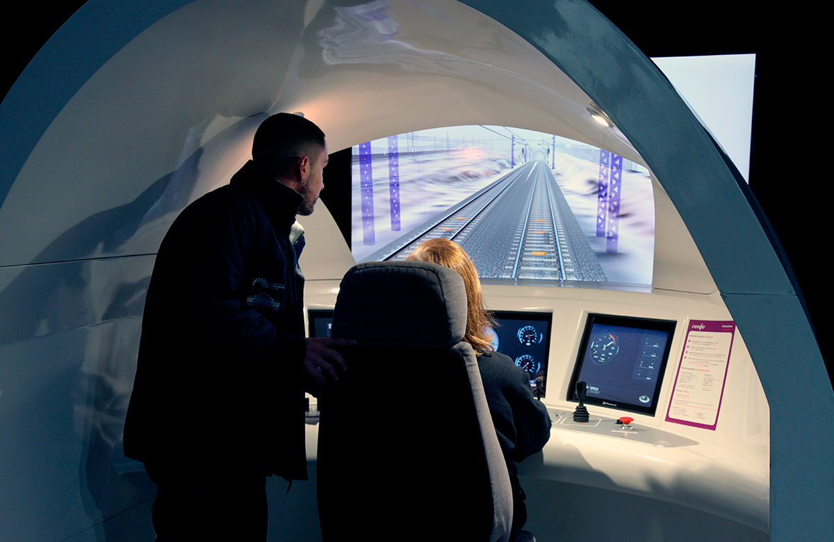 Sala Renfe-Simuladores