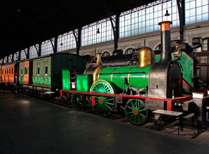 Locomotora de vapor 'Tardienta'