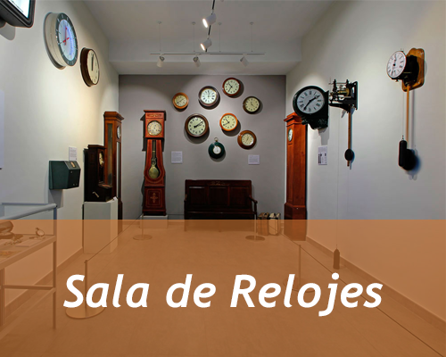 Exposicin permanente: Sala de Relojes